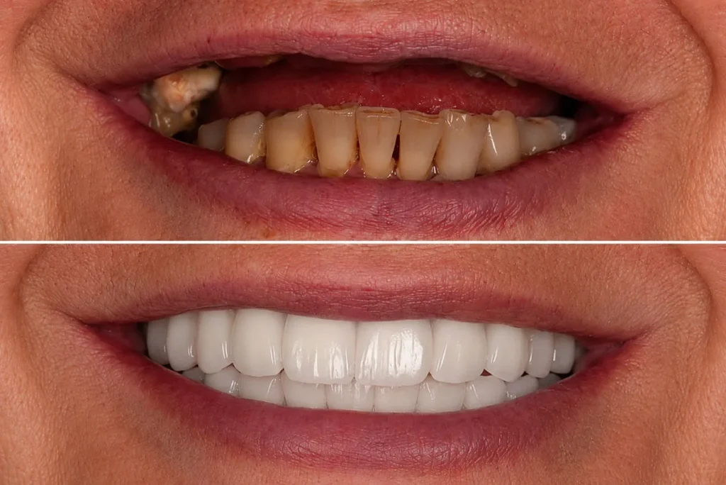 Caz clinic reabilitare dentară completă pe implanturi - Denttaglio