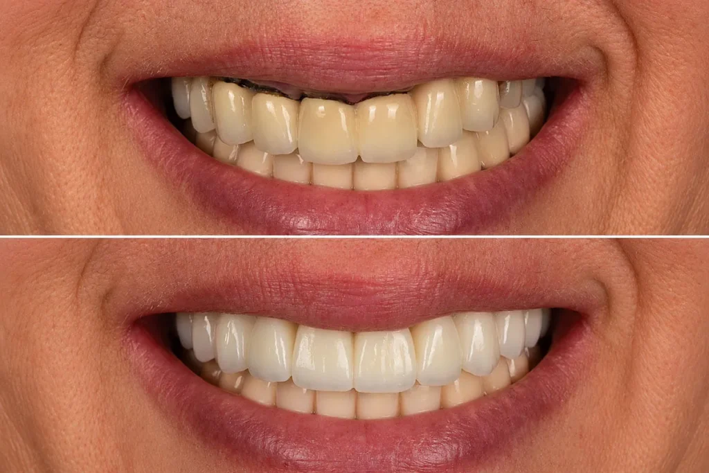 Caz clinic reabilitare dentară completă pe implanturi - Denttaglio