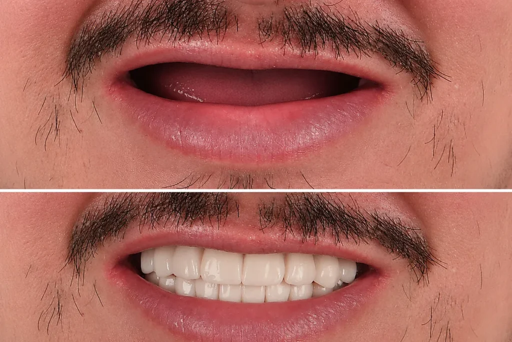 Caz clinic reabilitare dentară completă pe implanturi - Denttaglio